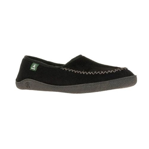 KAMIK MEN&#39;S LEANBACK SLIPPER BLK