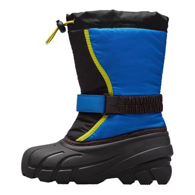 SOREL BOY'S YOUTH FLURRY SUPER BLUE WINTER BOOT