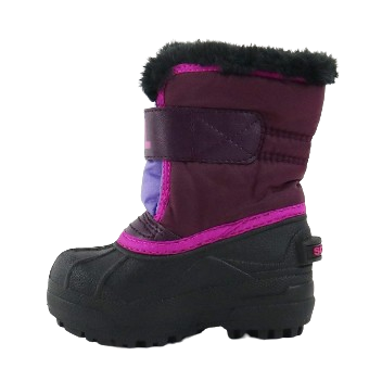 SOREL GIRL'S SNOW COMMANDE PURPLE VIOLET GUMDROP WINTER BOOT