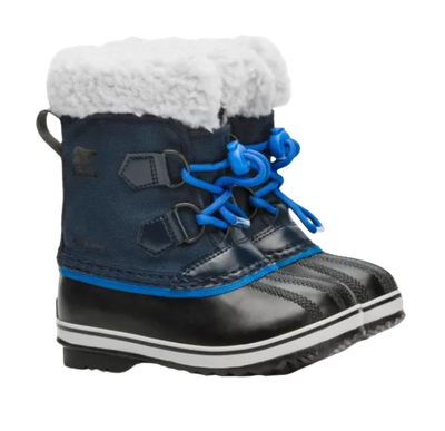 SOREL GIRL'S YOOT PAC NYLON NAVY WINTER BOOT