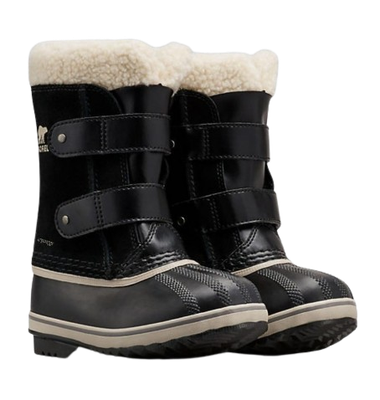 SOREL GIRL'S 1964 PAC STRAP BLK WINTER BOOT