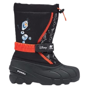 SOREL GIRL&#39;S FLURRY DISNEY X FLOZEN 2 WINTER BOOT-OLAF