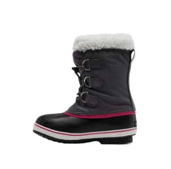 SOREL GIRL'S YOUTH YOOT PAC NYLON PULSEWINTER BOOT BLK