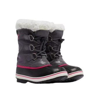 SOREL GIRL&#39;S YOUTH YOOT PAC NYLON PULSEWINTER BOOT BLK