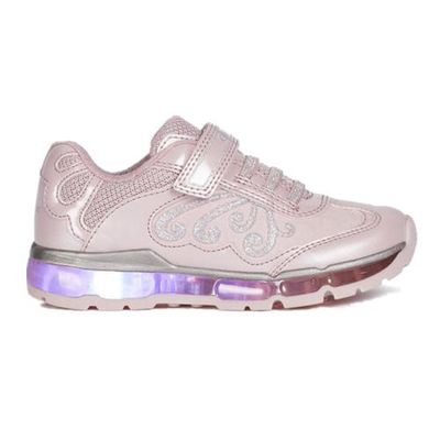GEOX GIRL'S ANDROID CASUAL SHOE PINK