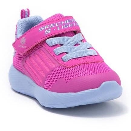 SKECHERS GIRL&#39;S ATHLETIC S LIGHTS DYNA-LIGHTS CASUAL SHOES