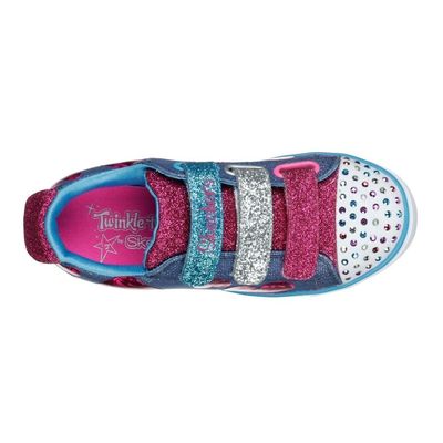 SKECHERS GIRL'S FLUTTER FAB CASUAL SHOE