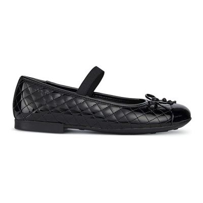 GEOX GIRL'S DRESS SHOE PLIE'B BLK