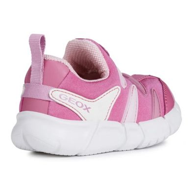 GEOX GIRL'S FLEXYPER PINK SLIP ON CASUAL SHOE