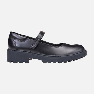 GEOX GIRL'S DRESS SHOE J CASEY G.P BLK