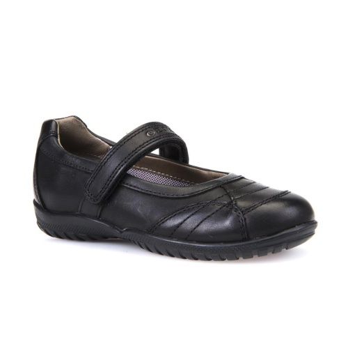 GEOX GIRL&#39;S J SHADOW A DRESS SHOE BLACK