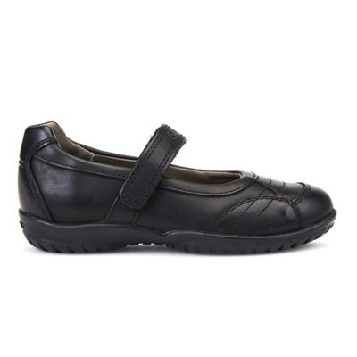 GEOX GIRL'S J SHADOW A DRESS SHOE BLACK