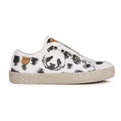 GEOX GIRL'S KILWI COTTON WHT CASUAL SHOE