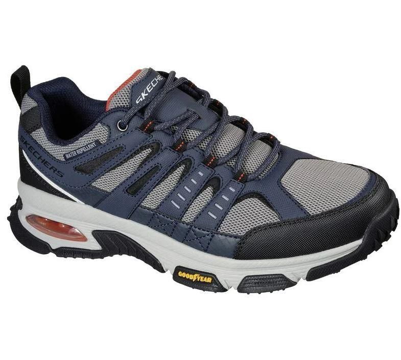 SKECHERS MEN&#39;S ATHLETIC SKECH-AIR ENVOY NVGY CASUAL SHOES