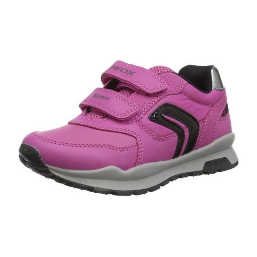 GEOX GIRL&#39;S PAVEL FUCHSIA ATHLETIC SHOE