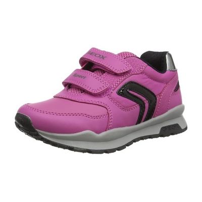 GEOX GIRL'S PAVEL FUCHSIA ATHLETIC SHOE