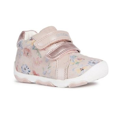 GEOX GIRL&#39;S NEW BALU BEIGE CASUAL SHOE