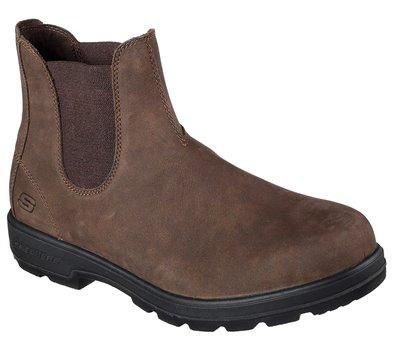 SKECHERS MEN&#39;S BRN MOLTON-GAVENO CASUAL BOOTS