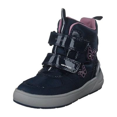 GEOX GIRL&#39;S SLEIGH ABX WINTER BOOT NAVY