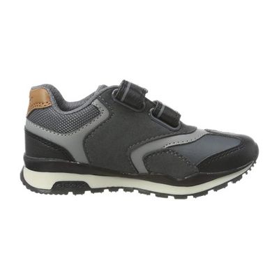 GEOX JUNIOR BOY'S ATHLETIC SHOE PAVEL GREY