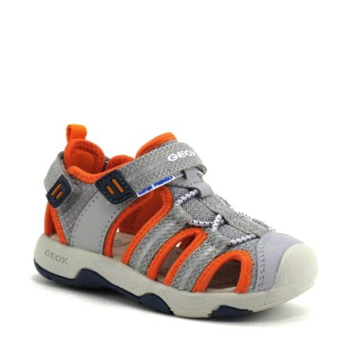 GEOX KIDS&#39; SANDAL SAND MULTY GREY