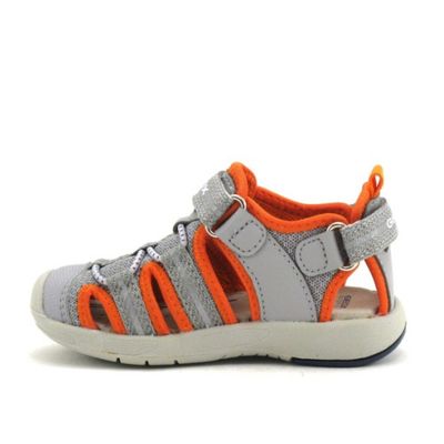 GEOX KIDS' SANDAL SAND MULTY GREY