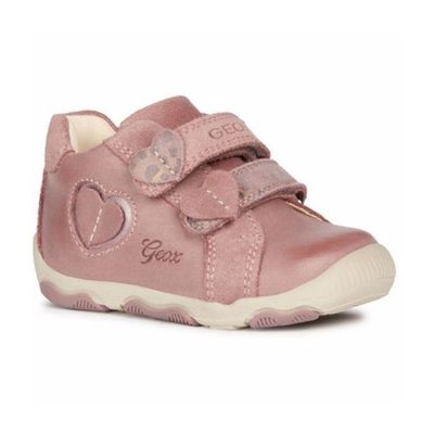 GEOX LITTLE GIRL&#39;S B N.BALU&#39;G DK ROSE CASUAL SHOE