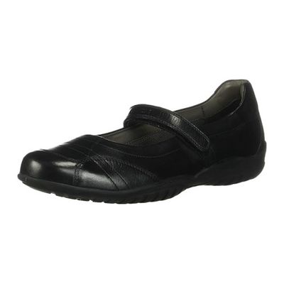GEOX LITTLE GIRL&#39;S DRESS SHOES SHADOW BLK