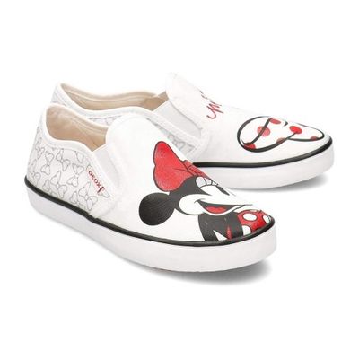 GEOX TODDLER GIRL&#39;S SLIP ON KILWI MINNIE CASUAL SHOE