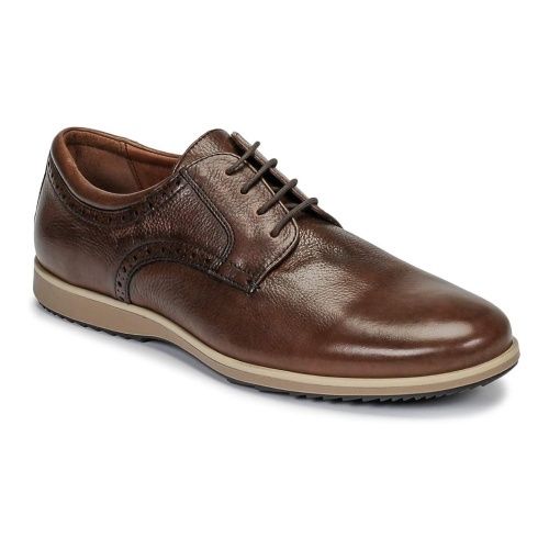 GEOX MEN&#39;S DRESS SHOE BLAINEY COGNAC