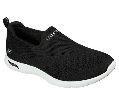 SKECHERS WOMEN'S ARCH FIT REFINE BKW ALTHLETIC SHOES