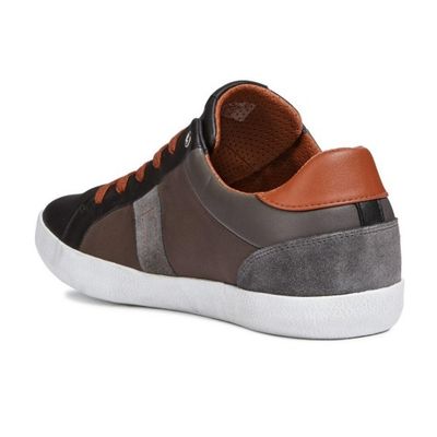 GEOX MEN'S CASUAL SHOE BOX BRN