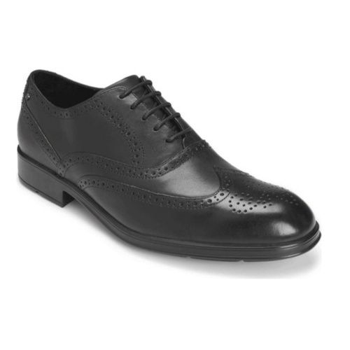 GEOX MEN&#39;S DRESS SHOE HILSTONE BLK