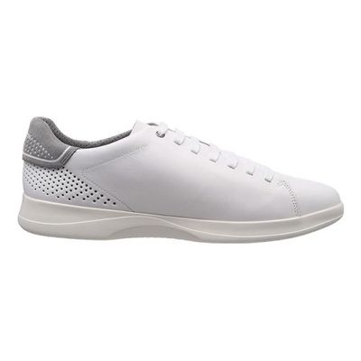 GEOX MEN'S CASUAL SHOE KENNET WHITE