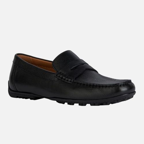 GEOX MEN&#39;S CASUAL SHOE MONER BLK