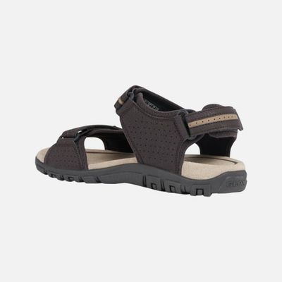 GEOX MEN'S SANDAL STRADA BROWN