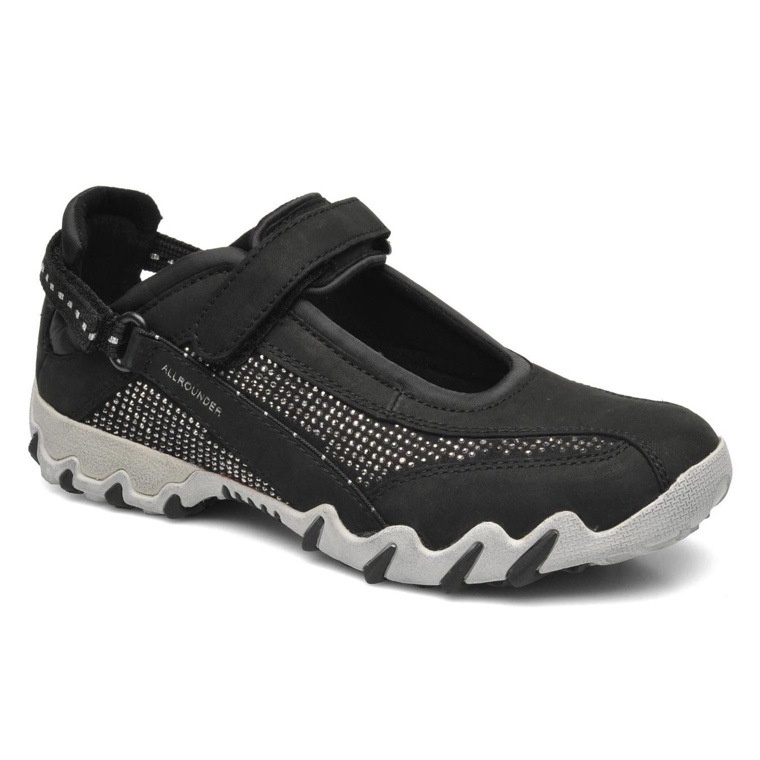 ALLROUNDER BY MEPHISTO WOMEN&#39;S SANDAL NIMBO DIAMOND BLK, Size: 7.5(US)