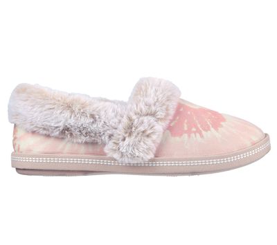 SKECHERS WOMEN'S CASUAL COZY CAMPFIRE-SLUMBER PARTY  BLUSH SLIPPER