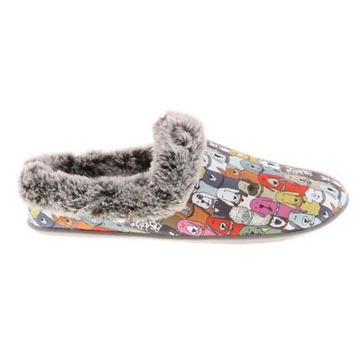 SKECHERS WOMEN'S CUDDLE MUTTS MULTI SLIPPER
