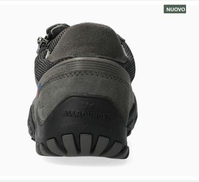 ALLROUNDER BY MEPHISTO WOMEN'S  FENGA-TEX DARK GREY ATHLETIC SHOE