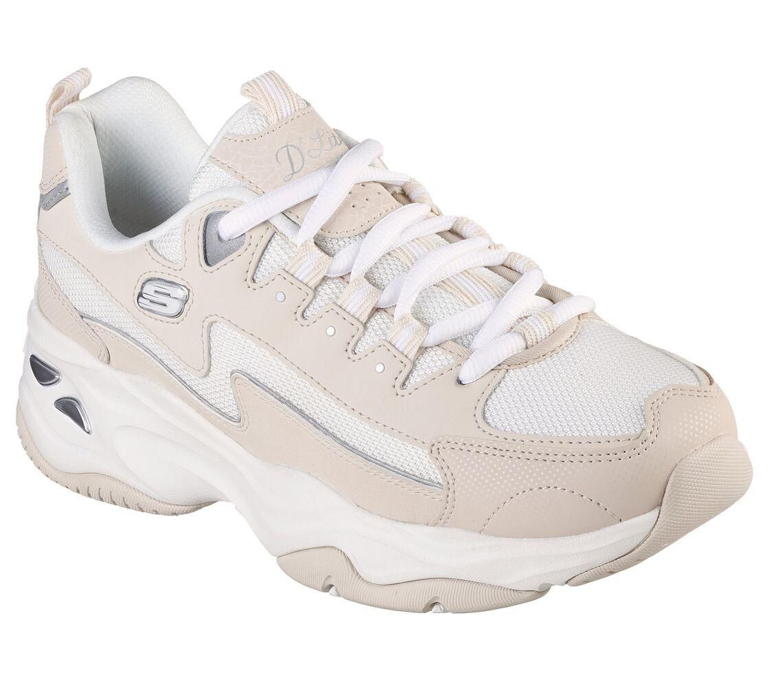 SKECHERS WOMEN&#39;S D&#39;LTES 4.0 FANCY SPIRIT CASUAL SHOES, Size: 6(US)