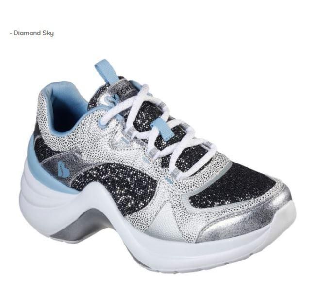 SKECHERS WOMEN&#39;S DIAMOND SKY ALTHLETIC SHOES, Size: 5.5(US)