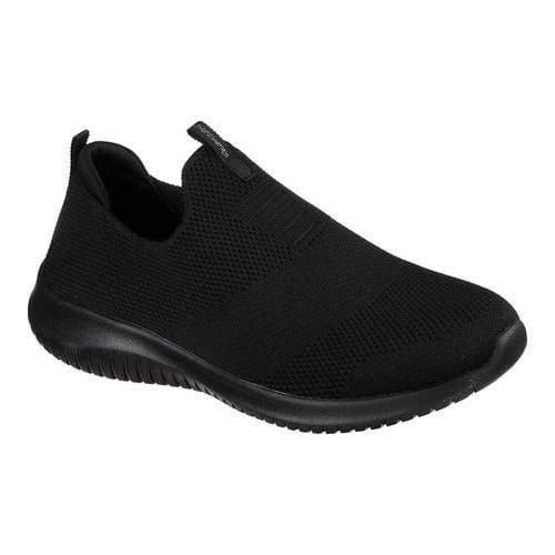 SKECHERS WOMEN&#39;S FIRST TAKE BLK CASUAL SHOES, Size: 6.5(US)