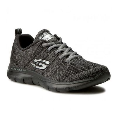 SKECHERS WOMEN&#39;S FLEX APPEAL 2.0 - HIGH ENERGY BKCC ALTHLETIC SHOES