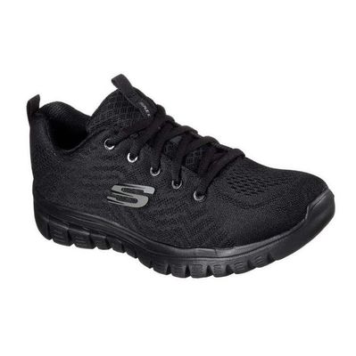 SKECHERS WOMEN&#39;S GET CONNECTED BBK CASUAL SHOES