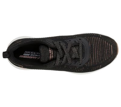 SKECHERS WOMEN'S GLAM LEAGUE BLK ALTHLETIC SHOES