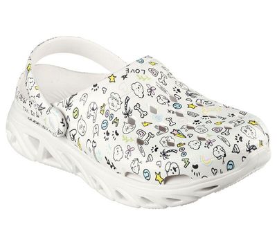 SKECHERS WOMEN&#39;S GLIDE STEP DOODLE DREAMS SANDAL