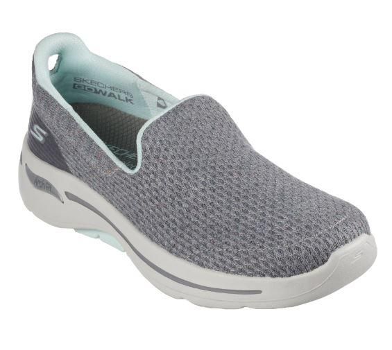 SKECHERS WOMEN&#39;S GO WALK ARCH FIT CASUAL SHOES, Size: 7(US)