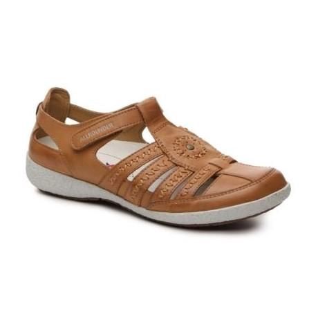 ALLROUNDER BY MEPHISTO WOMEN&#39;S SANDAL GALINA COGNAC, Size: 7(US)