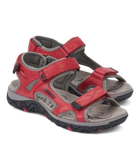 ALLROUNDER BY MEPHISTO WOMEN&#39;S SANDAL LARISA RED, Size: 6(US)